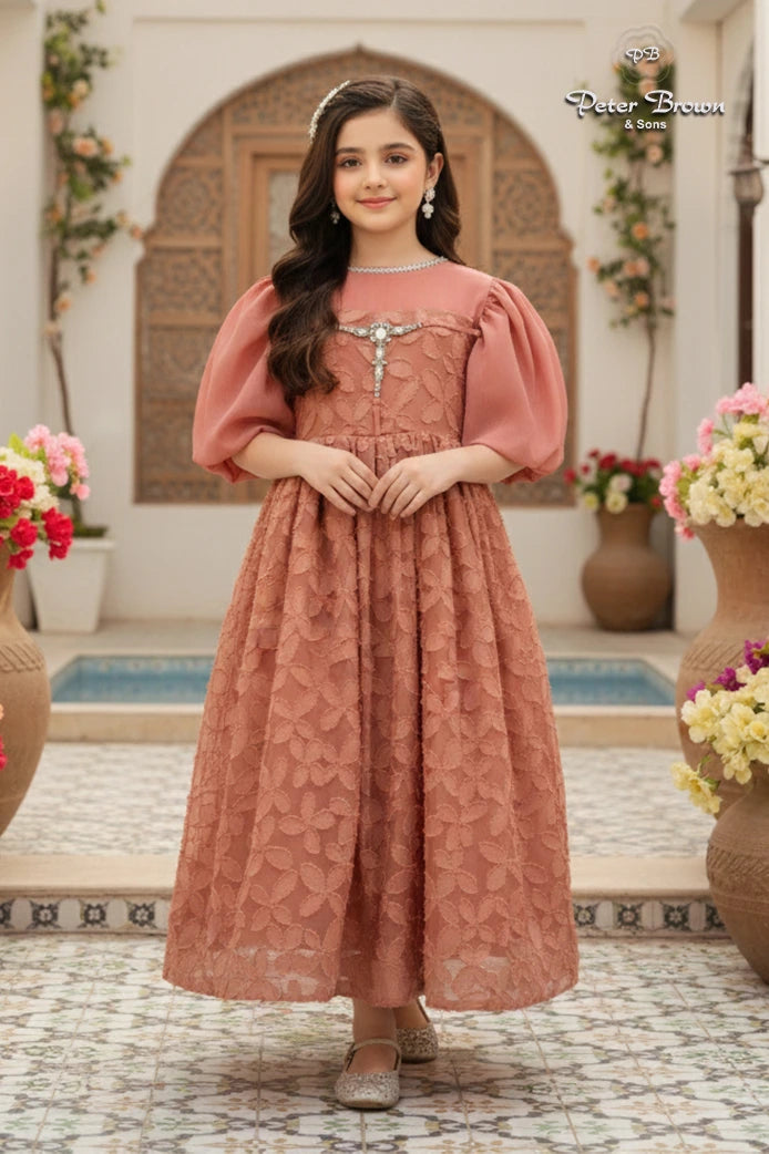T-Brooch-Girl Maxi Suit