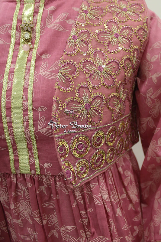 Flower Koti-Sharrara Girl Suit