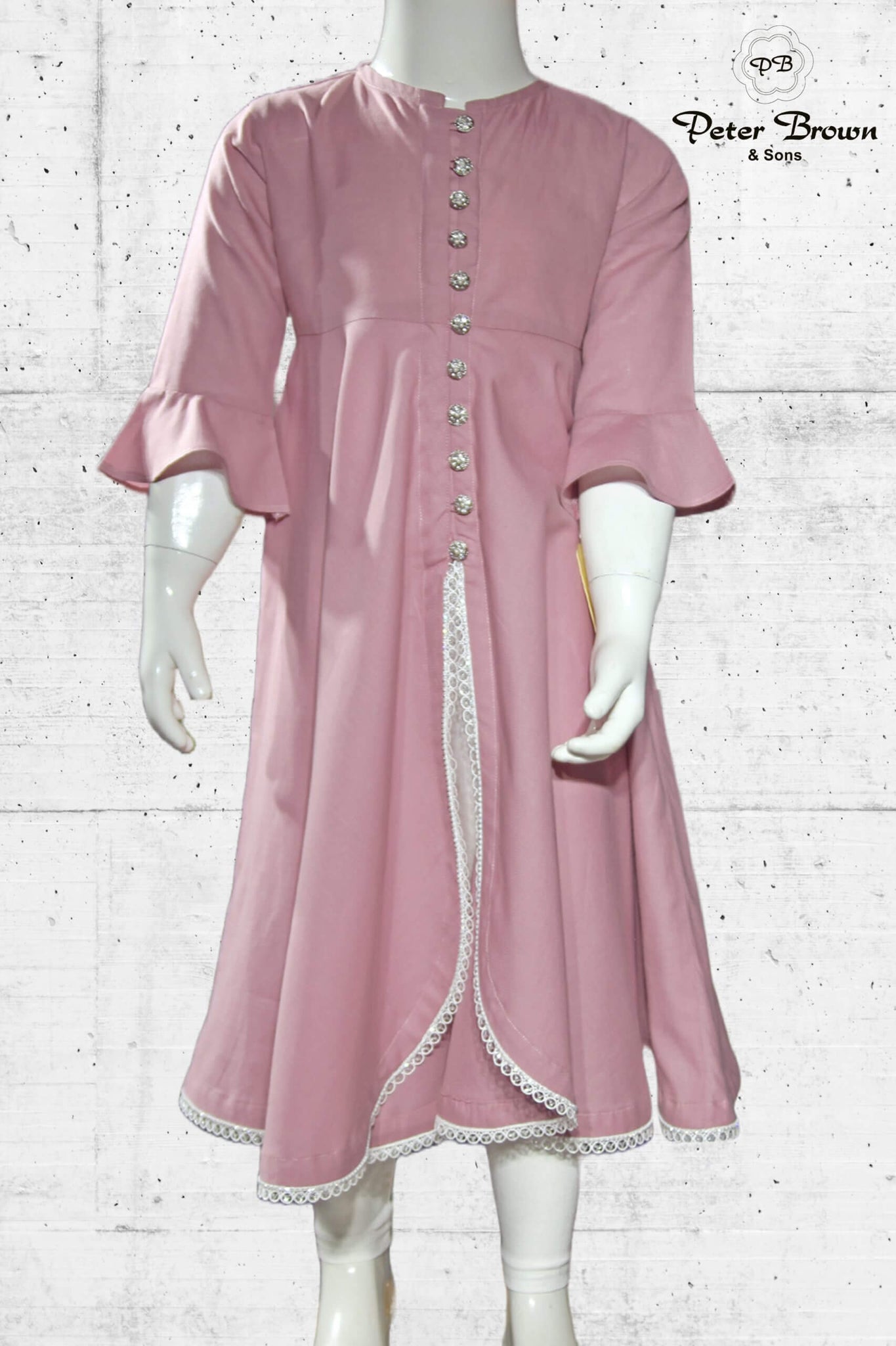 15 Buttons-Baby Girl Suit