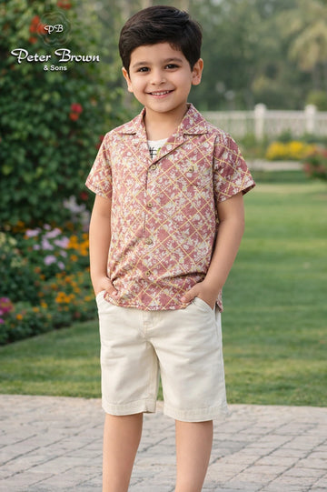 Palm Tree-Boys Baba Suit