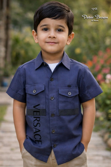 Versace-Boys Shirt with Inner
