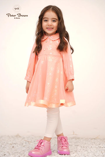 Collar Style-Baby Girl Frock