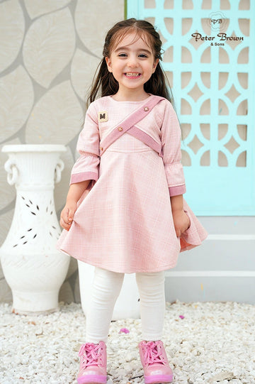 M-Logo Style-Baby Girl Frock