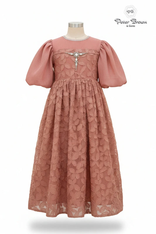 T-Brooch-Girl Maxi Suit