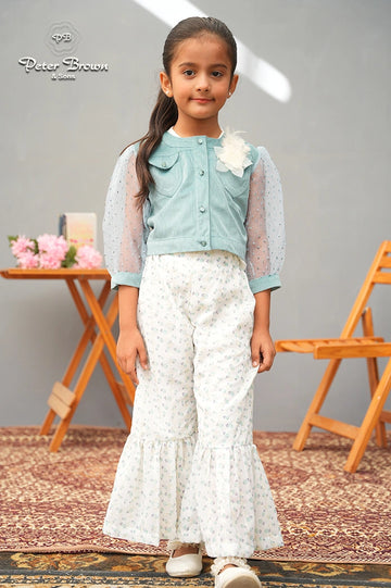Double Pocket-Girl Casual Suit