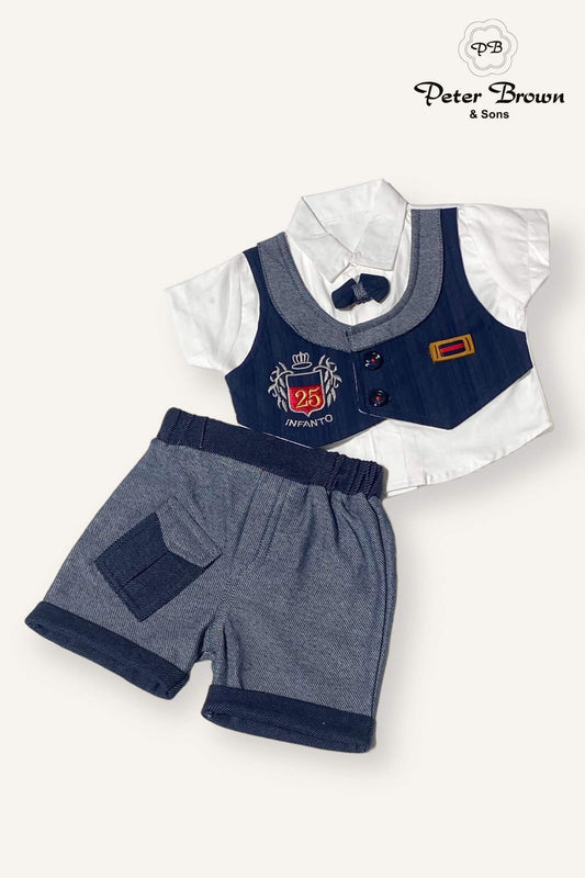 Baby Boy Suit with Nicker