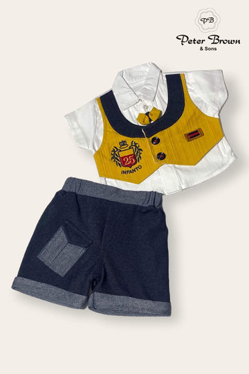 Baby Boy Suit with Nicker