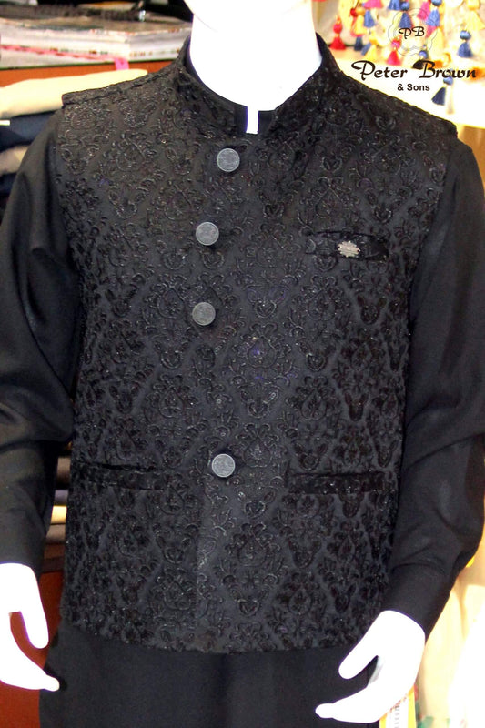 Black Flower-Boys Kameez Shalwar