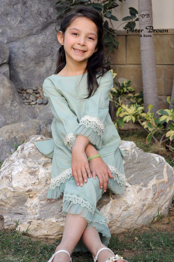 Plating Organza-Baby Girl Suit